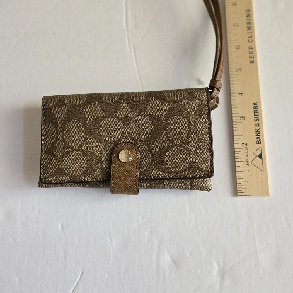 Coach sophisticated tan